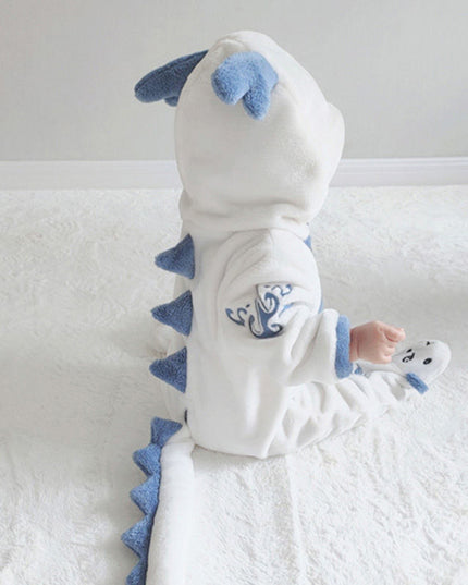 CuddleCub™ – Animal Ear Baby Jumpsuit for Autumn