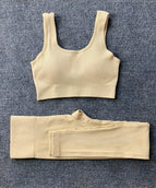 Beige Square Neck