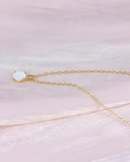LuxeJewels™ – Aurora Opal Light Necklace