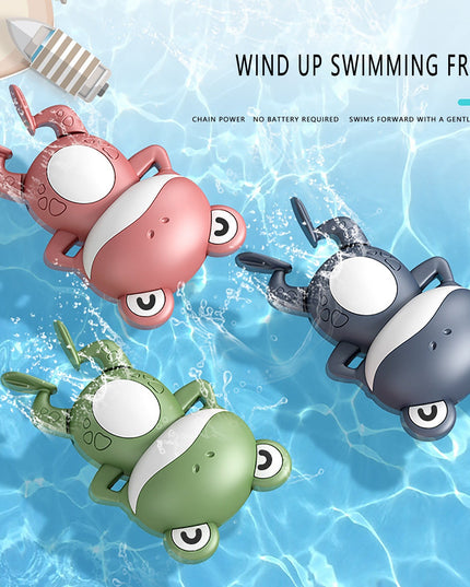 Floating Little Frog Bath Toy For Baby Bathroom