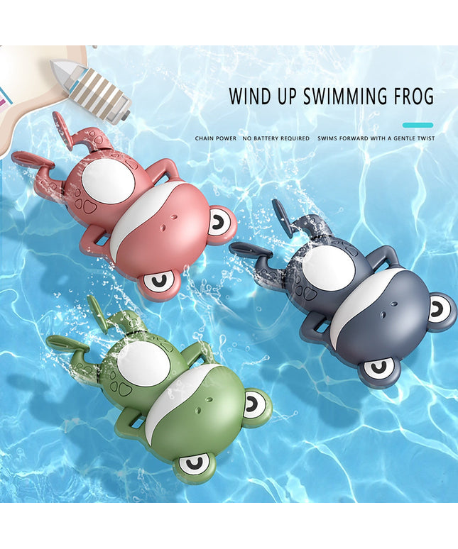 Floating Little Frog Bath Toy For Baby Bathroom