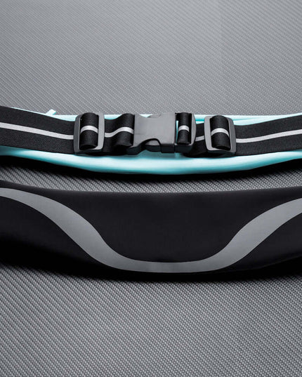 Water-Resistant Sport Waist Pack Running Belt with Reflective Strip