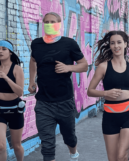 Water-Resistant Sport Waist Pack Running Belt with Reflective Strip