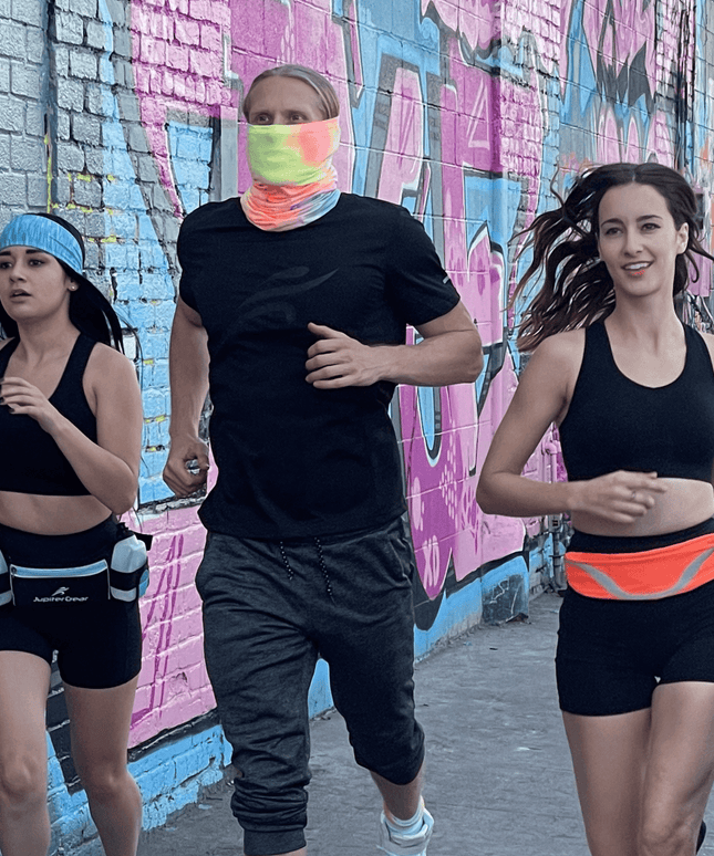 Water-Resistant Sport Waist Pack Running Belt with Reflective Strip