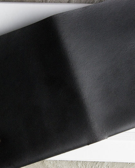 Unstitched Leather Twofold Wallet