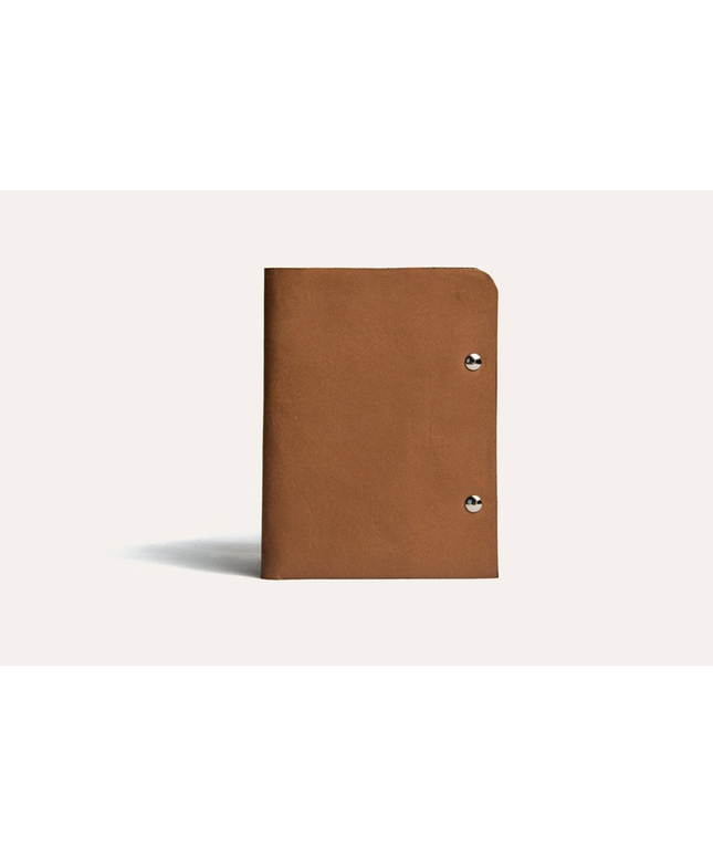Unstitched Leather Twofold Wallet