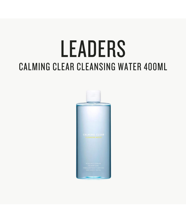 [ LEADERS ] Calming Clear Cleansing Water 400ml