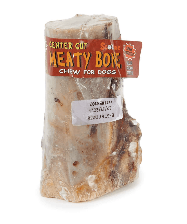 SCP Centred Cut Natural Meaty Bone - 4.5in Long-Lasting Chew