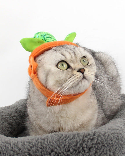 Halloween Pet Cats Costume Props Creative Pumpkin