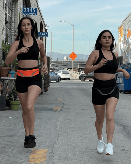 Water-Resistant Sport Waist Pack Running Belt with Reflective Strip