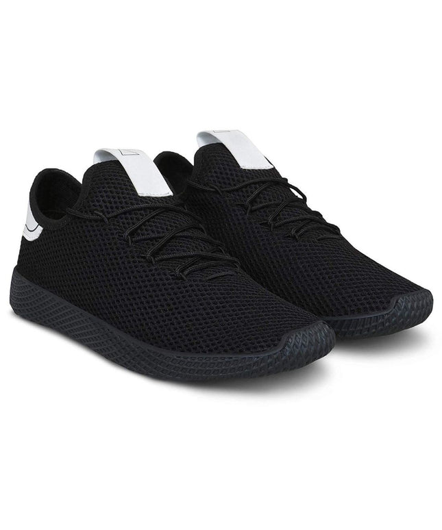 Generic Men Black Color Mesh Material  Casual