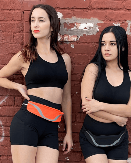 Water-Resistant Sport Waist Pack Running Belt with Reflective Strip