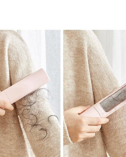 2-1 Reusable Pet Hair Remover Brush Lint Roller Portable