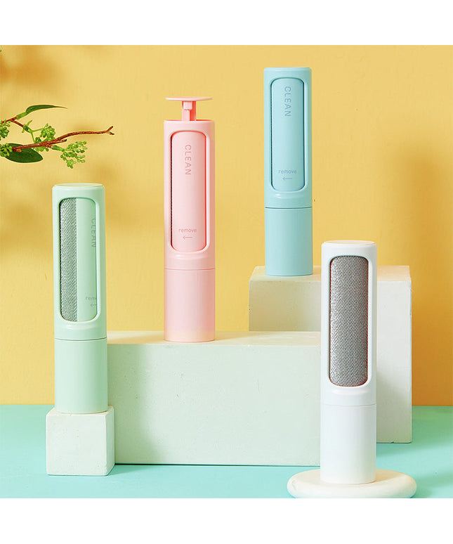 2-1 Reusable Pet Hair Remover Brush Lint Roller Portable