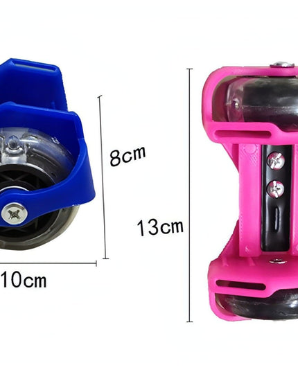 Children's Pvc Wheel Luminous Roller Skates