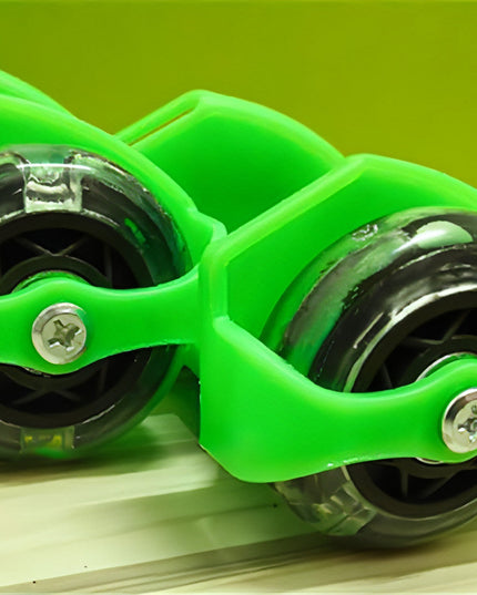Children's Pvc Wheel Luminous Roller Skates