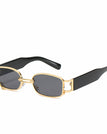 Gold frame gray film