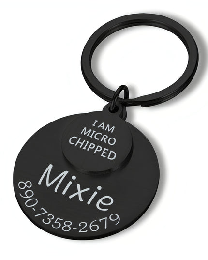 Personalized Pet ID Tag – Safe & Stylish for Dogs & Cats