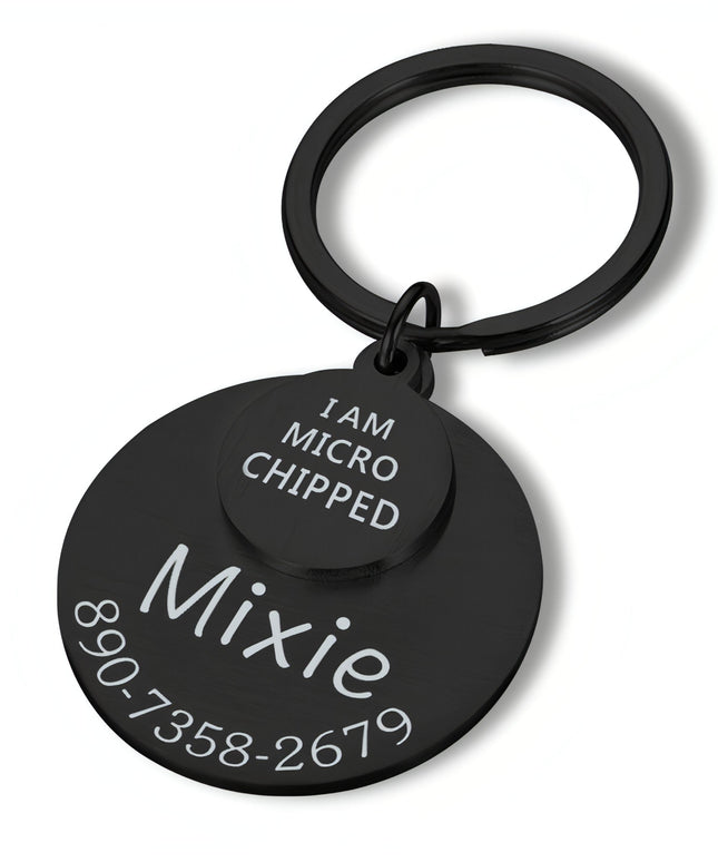 Personalized Pet ID Tag – Safe & Stylish for Dogs & Cats