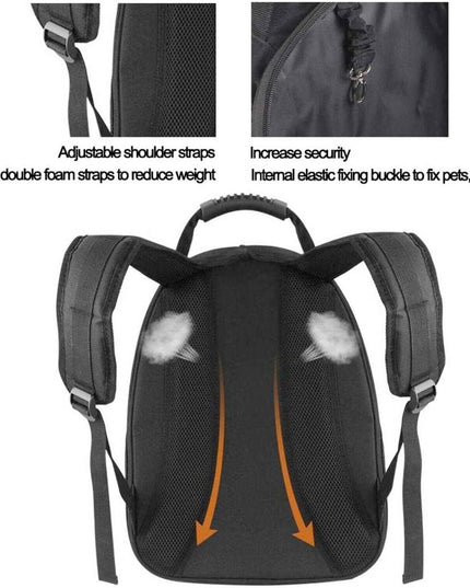 Pet Hardshell Traveling Backpack