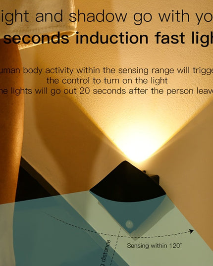 Human Sensing Decor Wall Lamp for Bedroom  Porch