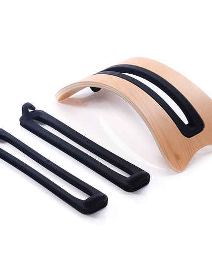 Bent Wood Macbook Holder