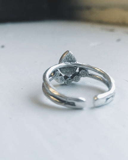 Moondrop Moonstone Ring