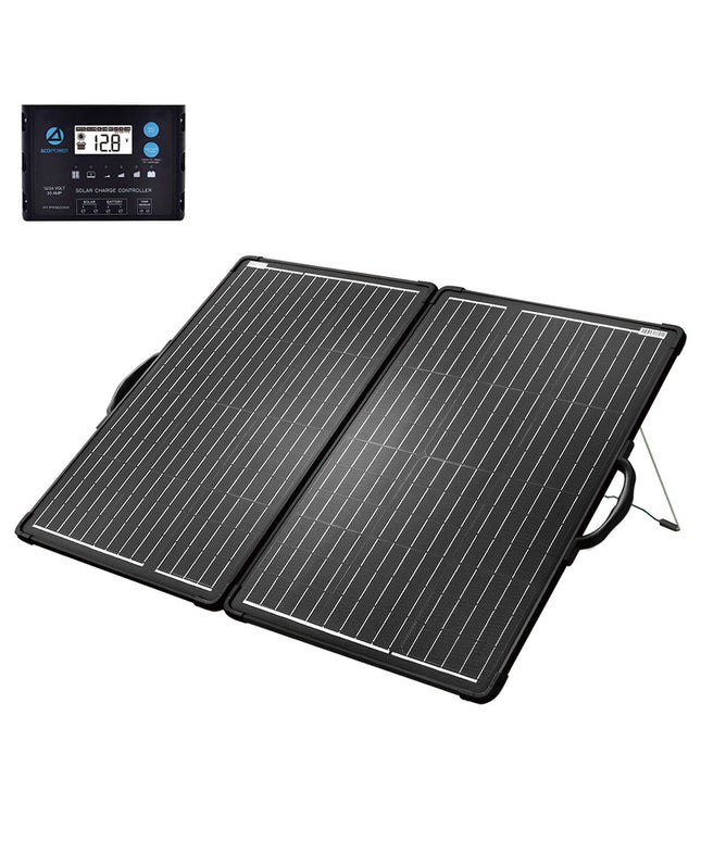ACOPower Plk 120W Portable Solar Panel Kit, Lightweight Briefcase with