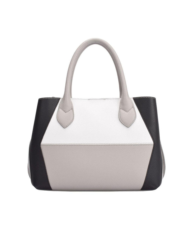 Maria Carla Woman's Fashion Luxury Leather Handbag, Smooth Leather