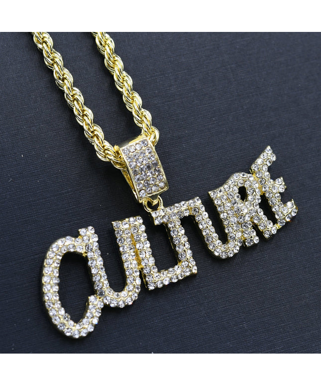 CULTURE Necklace Hip Hop - D90052