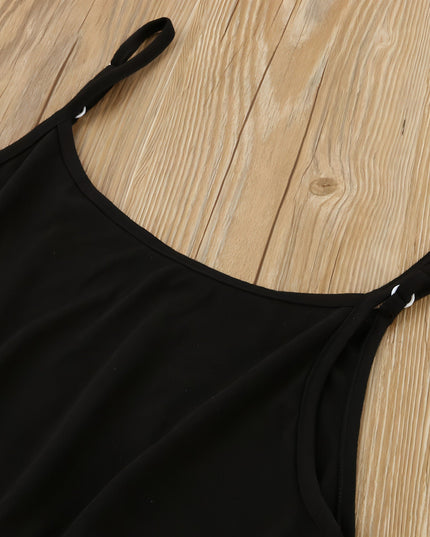 Women's suspenders jumpsuit