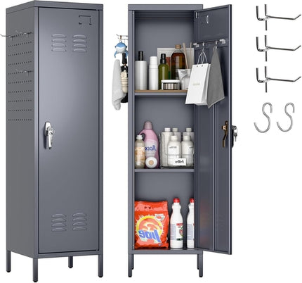 Metal Lockers For Employees With Handle,Metal Storage Locker With 2
