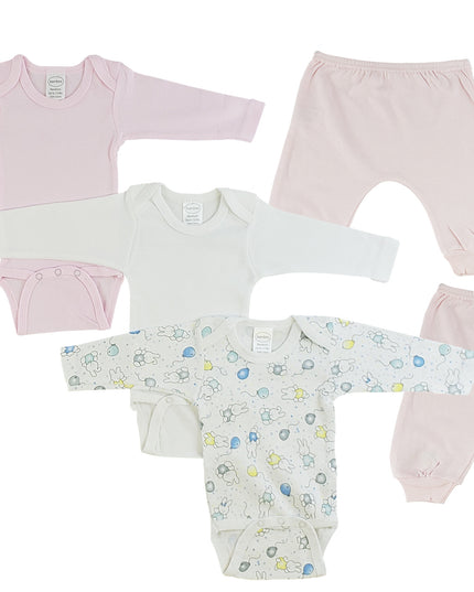 Infant Girls Long Sleeve Onezies and Joggers