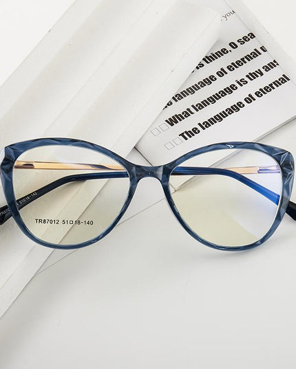 EP Anti - blue glasses Europe and the United States cat eye glasses