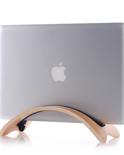 Bent Wood Macbook Holder