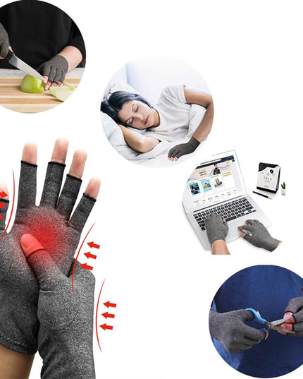1 Pair Compression Arthritis Gloves Arthritic Joint Pain Relief Gloves