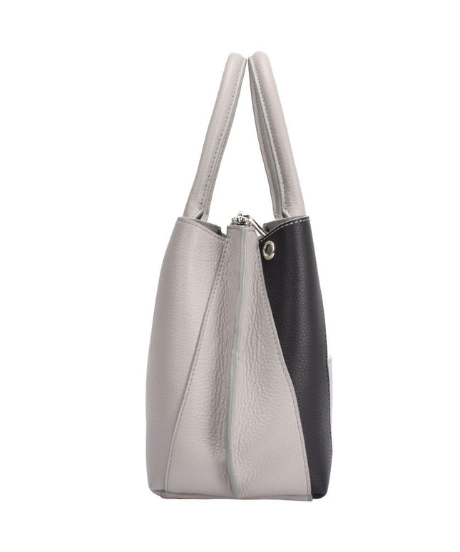 Maria Carla Woman's Fashion Luxury Leather Handbag, Smooth Leather