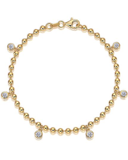 Luxury Fashion Moissanite Diamond S925 Silver Bracelet