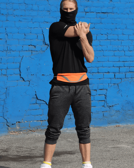 Water-Resistant Sport Waist Pack Running Belt with Reflective Strip