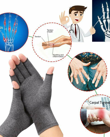 1 Pair Compression Arthritis Gloves Arthritic Joint Pain Relief Gloves