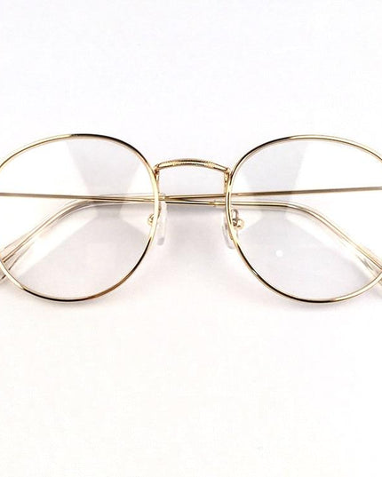 EP New Designer Woman Glasses Optical Frames Metal Round Glasses Frame