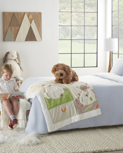22" X 18" Brown Dog Throw Pillow