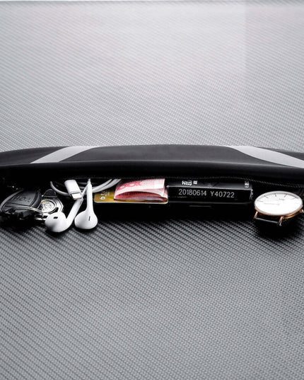 Water-Resistant Sport Waist Pack Running Belt with Reflective Strip