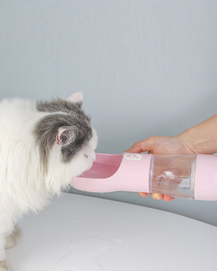 Portable Pet Food & Water Bottle
