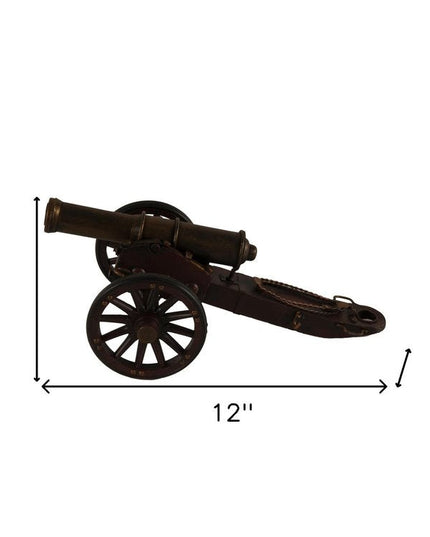 American Civil War Artillery Sculpture