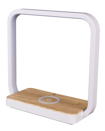 Contemporary White Wireless Phone Charger