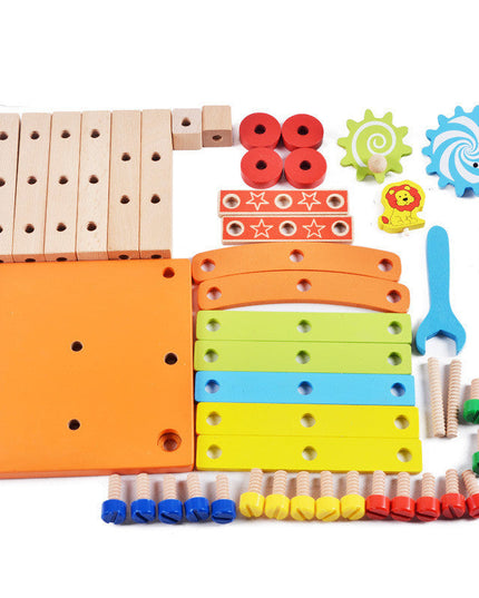 Children's Chair Building Block Toys