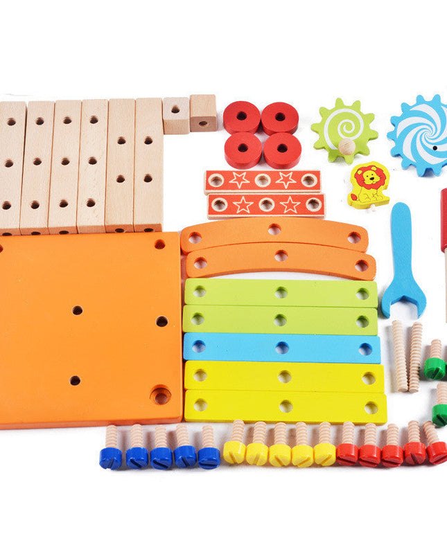 Children's Chair Building Block Toys