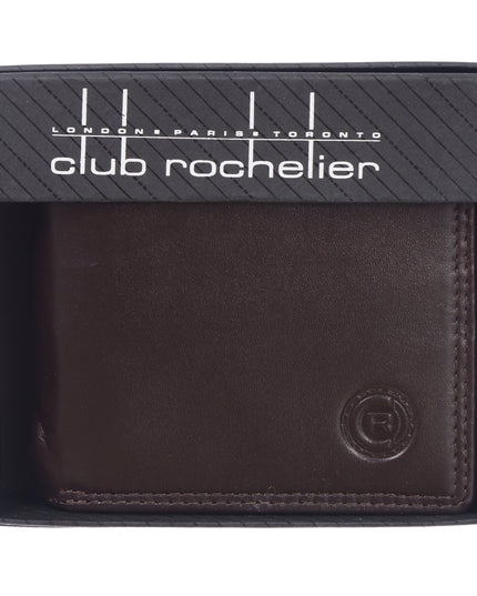 Men's Slimfold Wallet with Center Wing