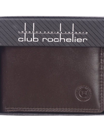 Men's Wallet with Removable Flap